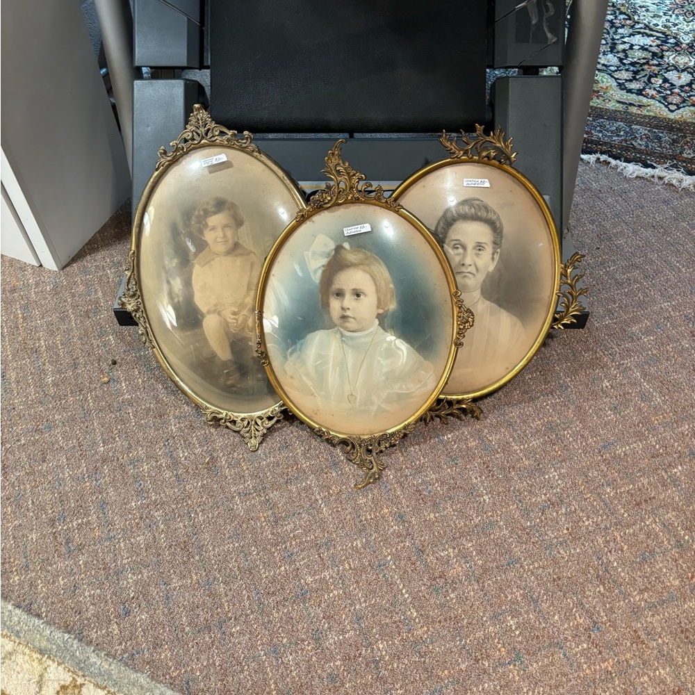 Antique gold frames